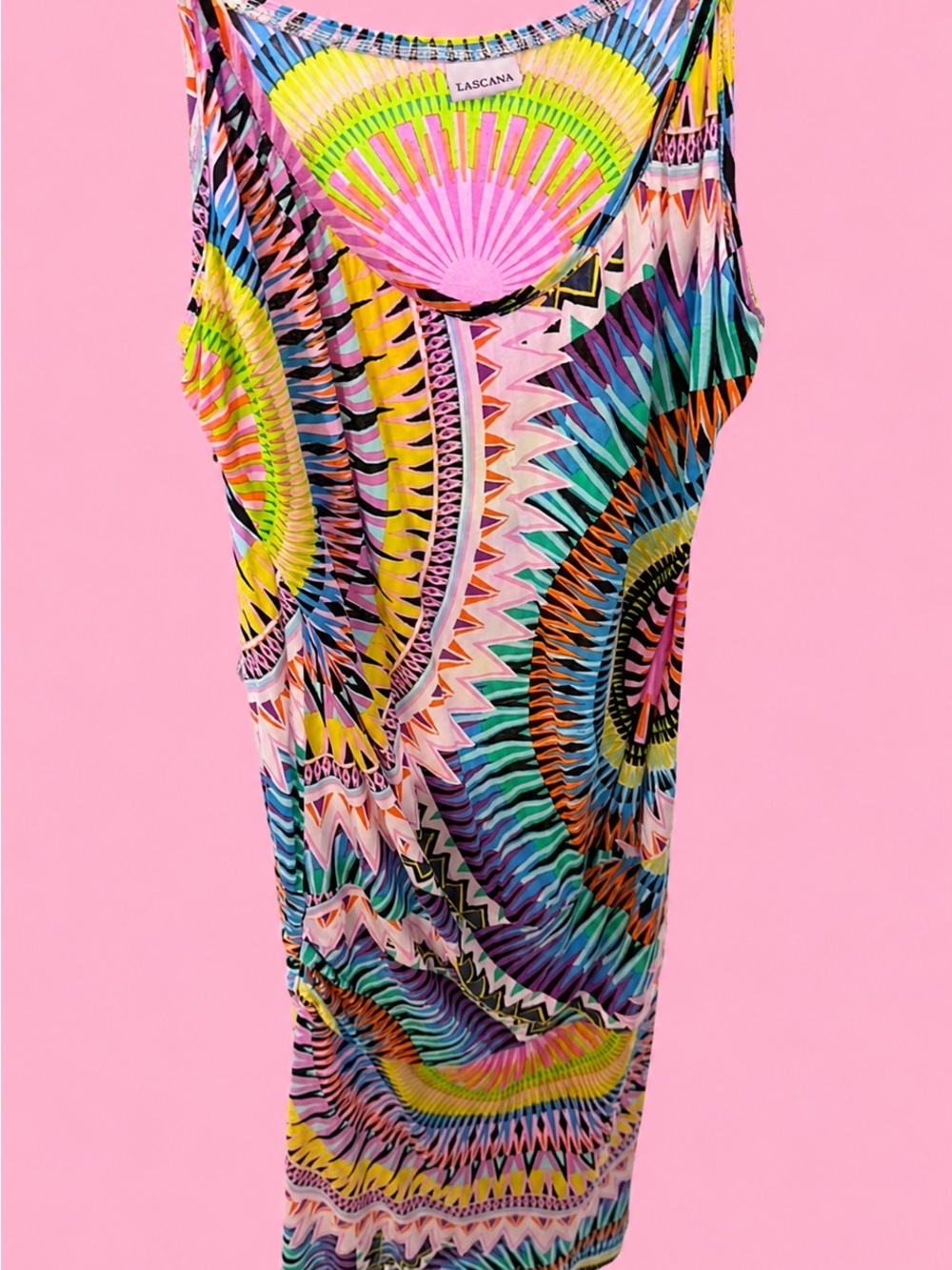 Lascana Multicolor Sleeveless Maxi Dress